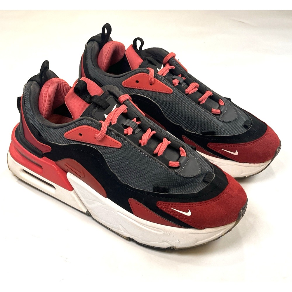 Nike Air Max Furyosa Shoe Womens 10 Black Anthracite Gypsy Rose Athletic Sneaker
